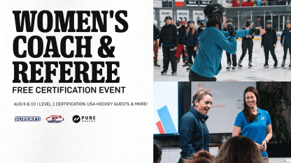 Ladies, Earn Your Level 1 Certification to Coach or Referee for FREE!