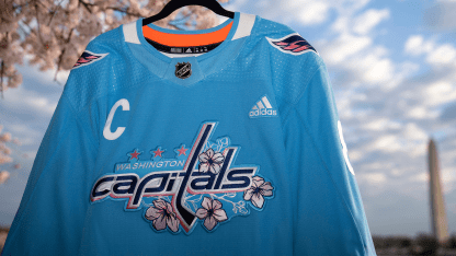 Capitals Announce MSE Foundation Cherry Blossom Jersey Auction 