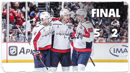 FINAL: Capitals 5 - Avalanche 2