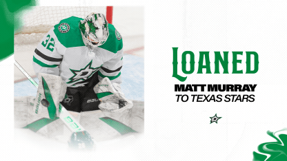 Dallas Stars loan goaltender Matt Murray to Texas