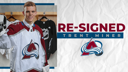 Avalanche Re-Sign Goaltender Trent Miner