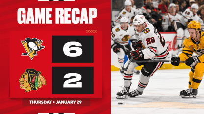 Game Highlights | Blackhawks at Penguins