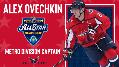 Ovechkin Voted Metro Division All-Star Captain