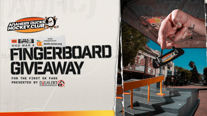 Ducks Fingerboard Giveaway on March 4