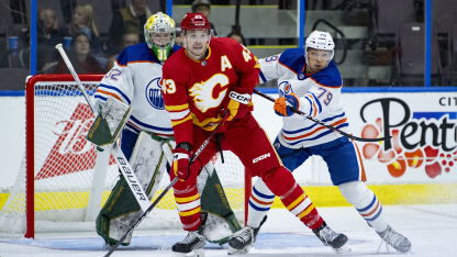 Photo Gallery - Flames vs. Oilers (Young Stars)