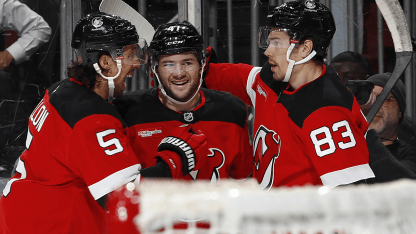 ANA@NJD: Cotter scores goal against Lukas Dostal