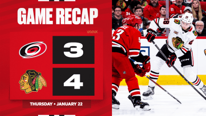 Game Highlights | Blackhawks at Hurricanes
