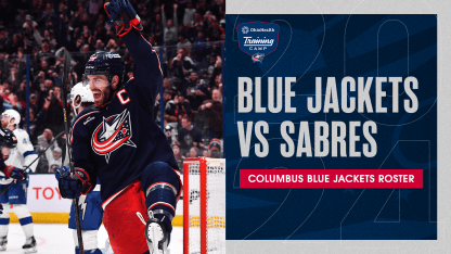 blue jackets host buffalo in nationwide arena