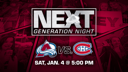 Next Generation Night vs. Canadiens