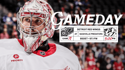 PREVIEW: Red Wings kick off season-long five-game road trip on Saturday in Nashville