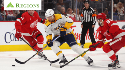 Predators Drop Game in Detroit - 20241013