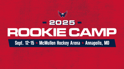 Capitals Announce 2025 Rookie Camp Roster and Schedule