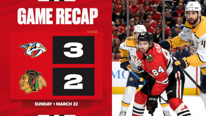 Game Highlights | Blackhawks vs. Predators