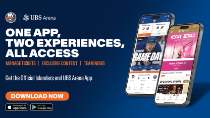 Download the New York Islanders + UBS Arena App