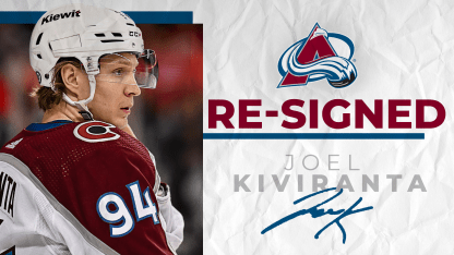 Avalanche Signs Joel Kiviranta