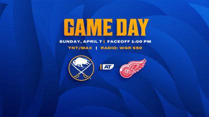 buffalo sabres at detroit red wings game day april 7 2024 how to watch players to watch