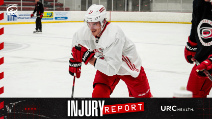 Andrei Svechnikov comments on his readiness to play on Hurricanes' opening  night