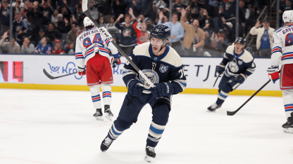 NYR@CBJ: Severson scores goal against Igor Shesterkin