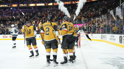 Los Golden Knights Consiguen una Victoria de 5-2 contra Utah