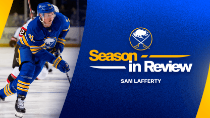 buffalo sabres sam lafferty season recap season in review stats