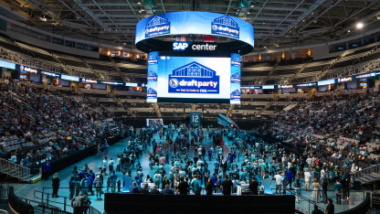 Sharks to host 3rd annual NHL Draft Party at SAP Center on Friday, June 27