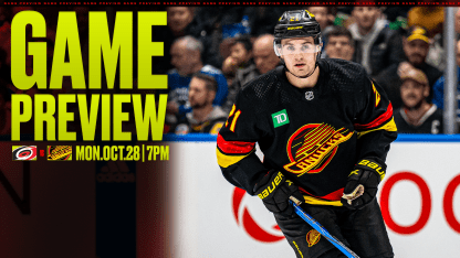 Monday Night Matchup with Hurricanes Presents Next Test for Canucks