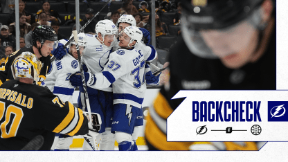 The Backcheck: Tampa Bay Lightning start fast against Boston Bruins, hold on for first win of 2025-26