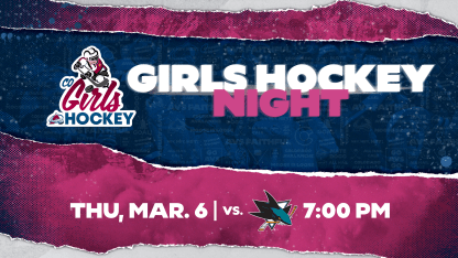 Girls Hockey Night vs. Sharks