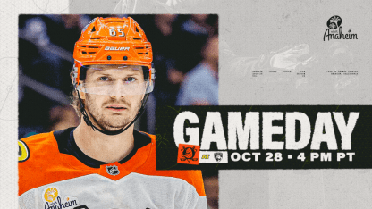 GAMEDAY: Ducks Close Out Road Trip by Taking on Panthers in Florida