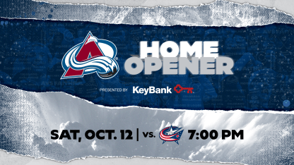 Home Opener vs. Blues Jackets