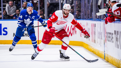 RECAP: Red Wings close out 2024-25 regular season with 4-3 overtime loss in Toronto