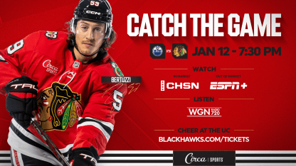 PREVIEW: Blackhawks Return Home to Face Oilers