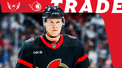 Capitals Acquire Jakob Chychrun from the Ottawa Senators
