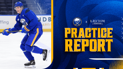 buffalo sabres tage thompson injury update practice news