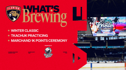 What’s Brewing: Winter Classic; Tkachuk practicing