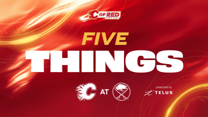 5 Things - Flames @ Sabres 19.11.25