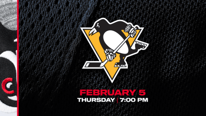 Thursday, Feb. 5 vs. Pittsburgh (7:00 p.m.)