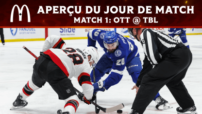 Les Sénateurs sont à Tampa pour leur premier match