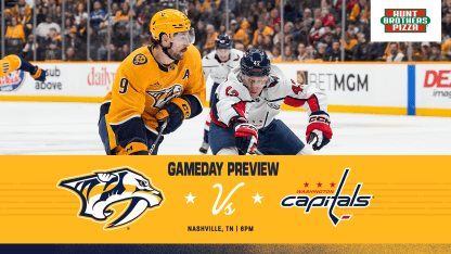 GAME DAY: Capitals vs. Preds, January 11 - 2025_01_11