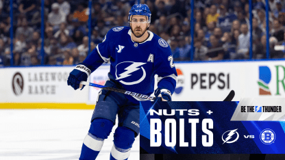 Nuts & Bolts: Tampa Bay Lightning host division rival Boston Bruins on Thursday