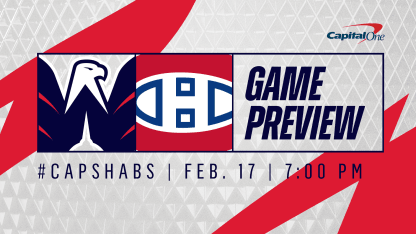Caps Take on Habs in Montreal