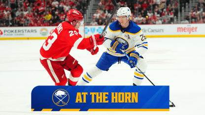 buffalo sabres at detroit red wings at the horn recap april 7 2024 game highlights postgame comments