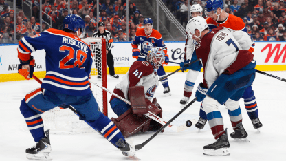 Colorado Avalanche Edmonton Oilers game recap April 13 2026