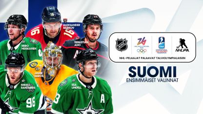 Suomen ensimmäiset olympiavalinnat