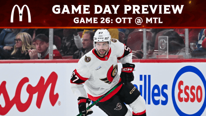 Perron set to play 1200th career game as Sens finish road trip in Montreal