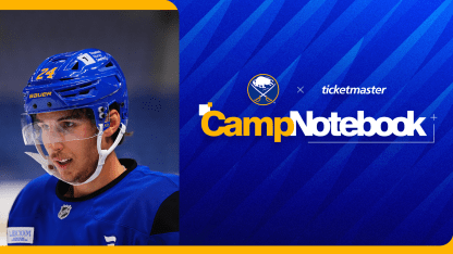 buffalo sabres training camp notes dylan cozens beck malenstyn