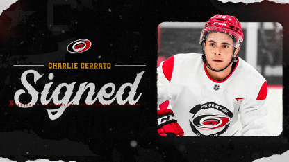 Canes Sign Cerrato To Three-Year Contract