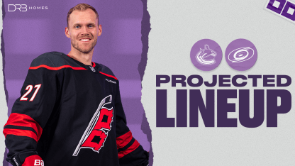 Projected Lineup: November 14 vs. Vancouver