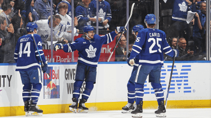 Nylander kicks off scoring with stellar wrister