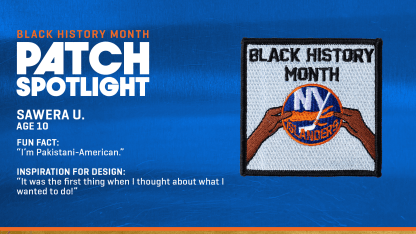Islanders Black History Month Patches
